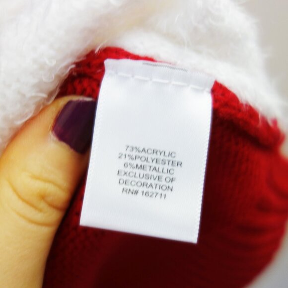 Blizzard Bay Ugly Christmas Sweater "No Porb Liama" Size M NWT! - Picture 9 of 9